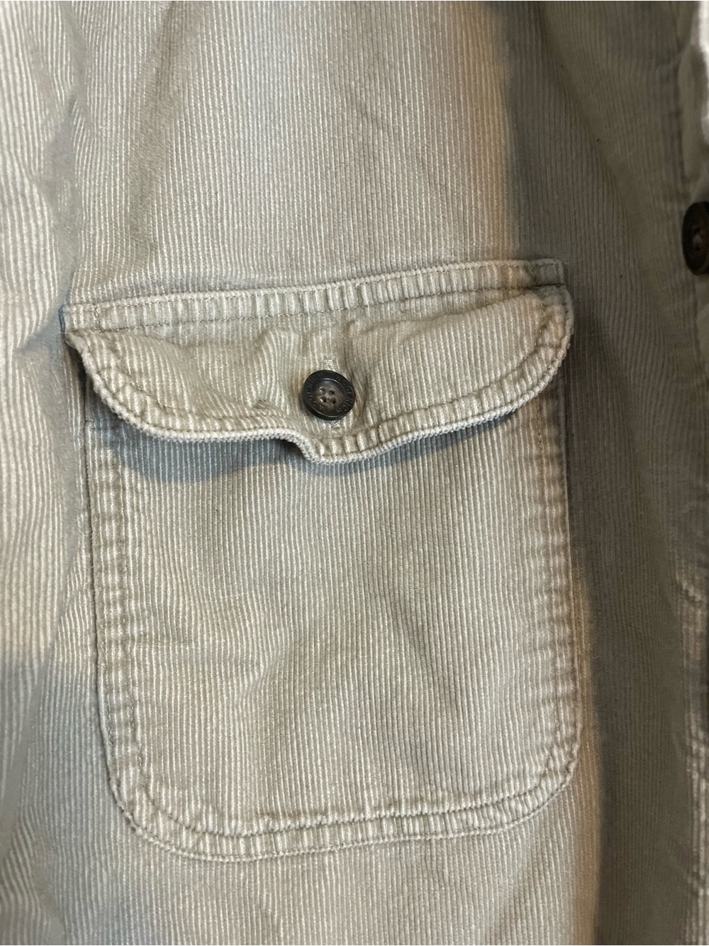 Woolrich Beige/Tan Military Field Shirt Jacket - Picture 3 of 6